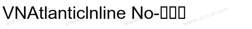 VNAtlanticlnline No字体转换